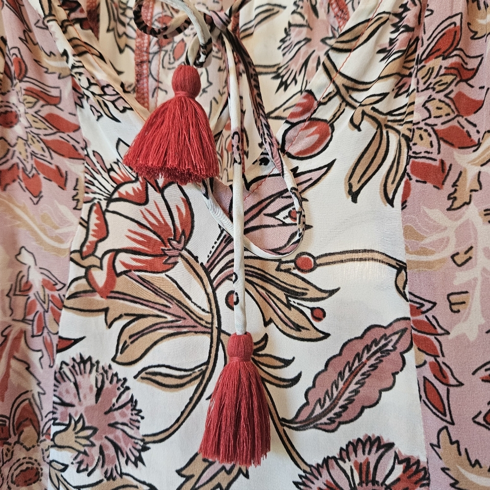 Tolani Collection tunic top New with Tags. Size small. Three quarter full sleeve - Picture 10 of 14